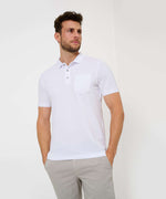 BRAX POLO PETE U Hi-FLEX WHITE