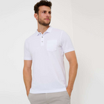 BRAX POLO PETE U Hi-FLEX WHITE