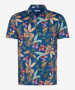 BRAX POLO PICO LINEN COTTON PRINT