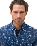 BRAX S/S SHIRT DAN P ANCHOR