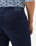 BRAX TROUSER CADIZ U 5 POCKET MANHATTAN NAVY