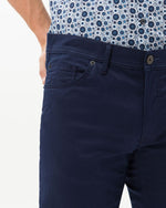 BRAX TROUSER CADIZ U 5 POCKET MANHATTAN NAVY