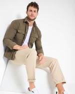 BRAX TROUSER EVANS CHINO SAND