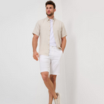 BRAX SHORTS BARI WHITE