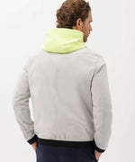 BRAX LEWIS BOMBER JACKET LIMESTONE.