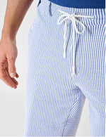 BRAX SHORTS PHIL NAVY STRIPE