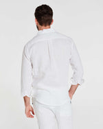 COAST L/S SHIRT LINEN WHITE