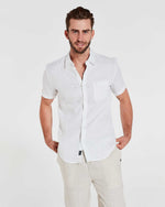 COAST S/S SHIRT LINEN WHITE