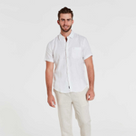 COAST S/S SHIRT LINEN WHITE