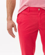 BRAX TROUSER FABIO CHINO WATERMELON